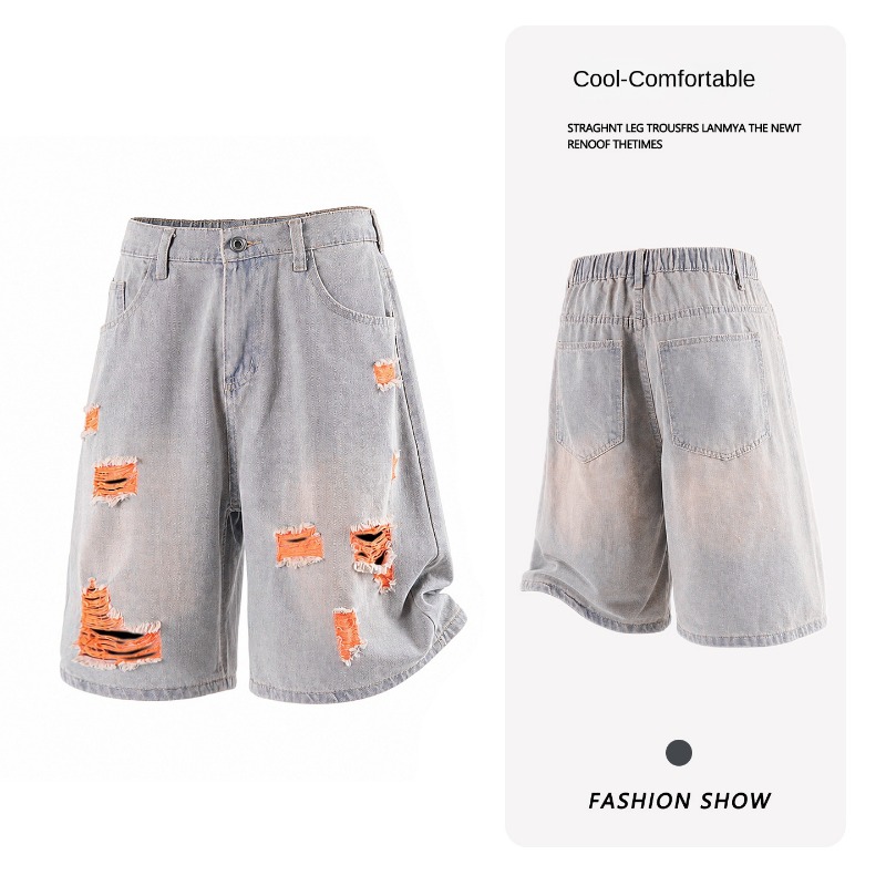 Streetwear Brand Jorts - 여름 신상 트렌디 브랜드 스트릿웨어 멀티컬러