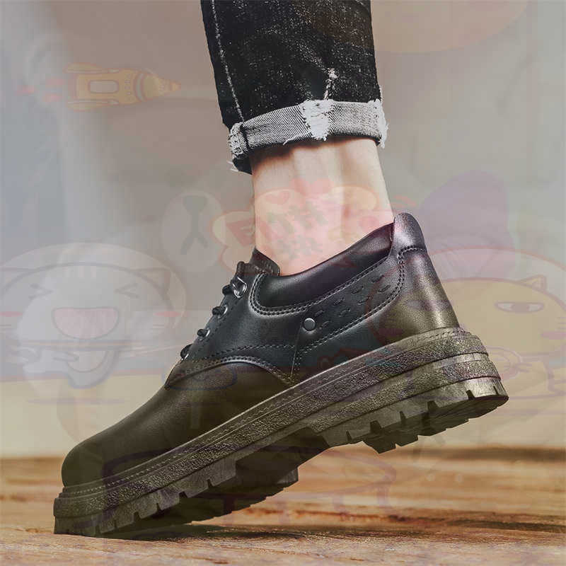 Streetwear Brands In Uk - 어두운 천연 가죽 패션 트레이너 테니스
