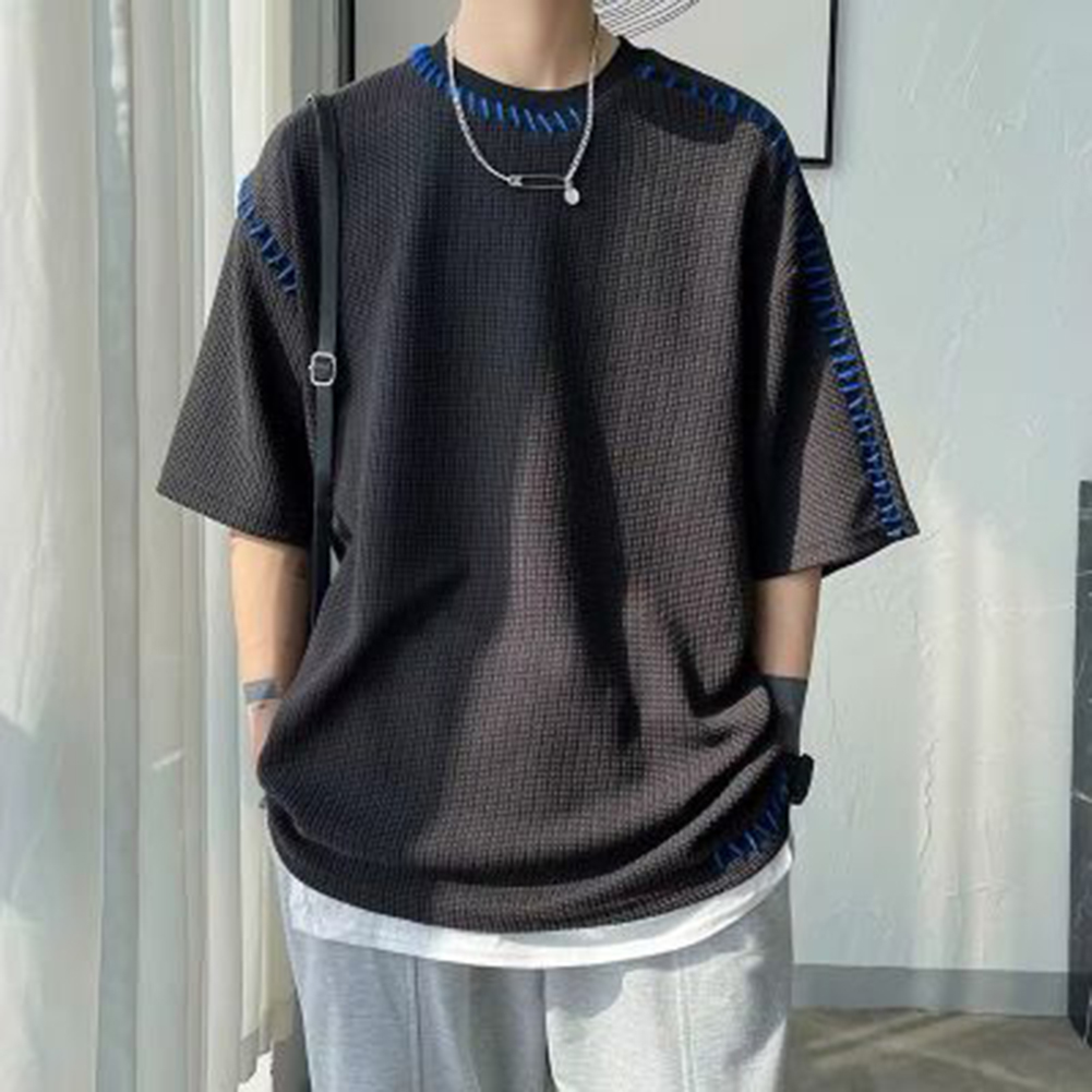 Streetwear Brand Affordable - 남성 티셔츠 티셔츠 스트리트웨어 캐주얼 반소매