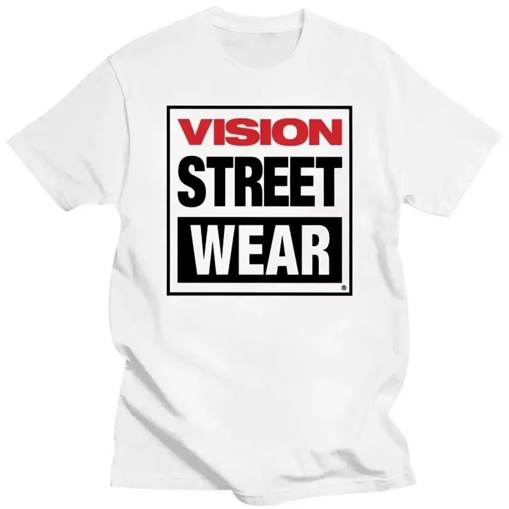Vision Streetwear Brand - 화이트 비전 웨어 패션 트렌디 스케이트보드