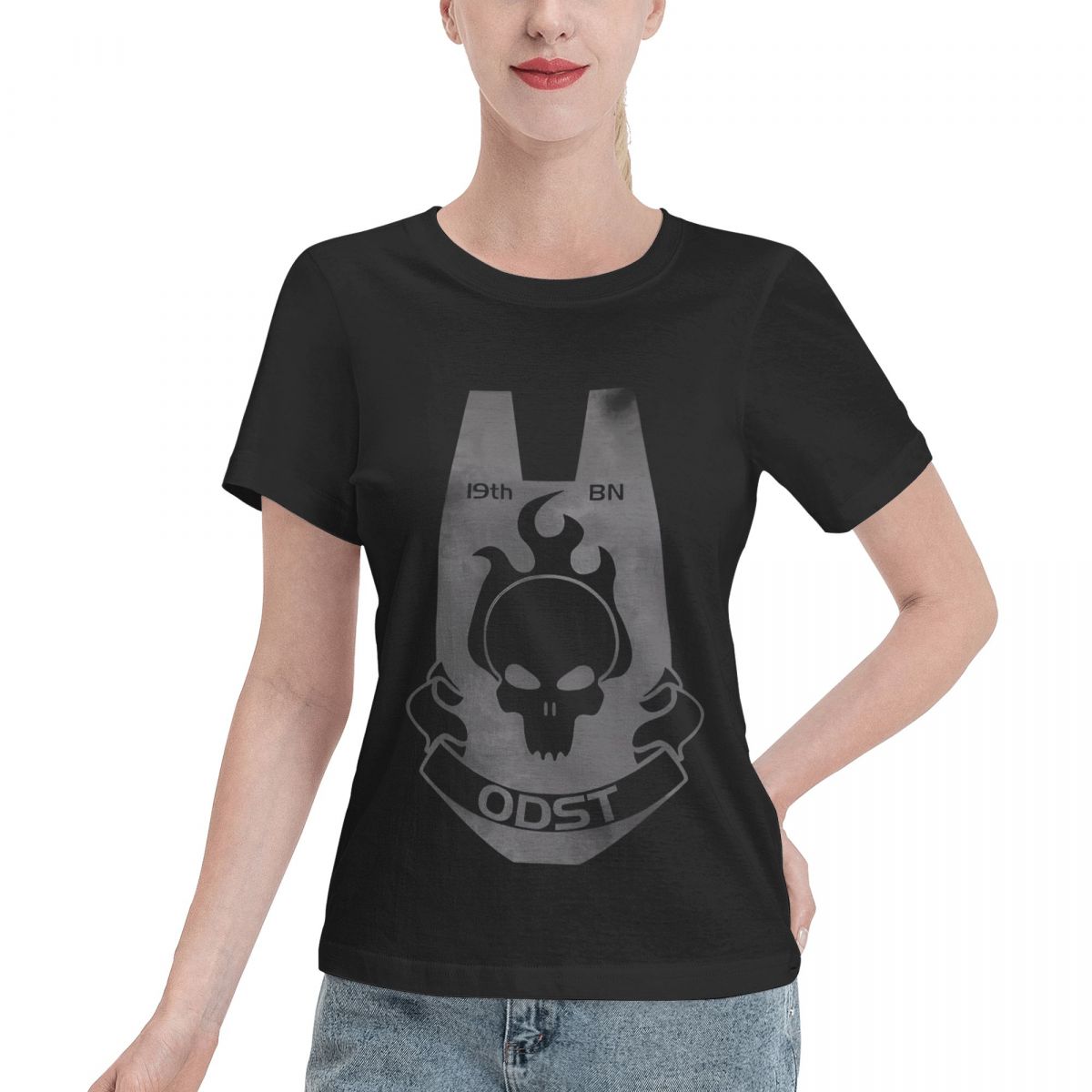 Gothic Streetwear Brand - No Fade UNSC 패치 ODST 브랜드