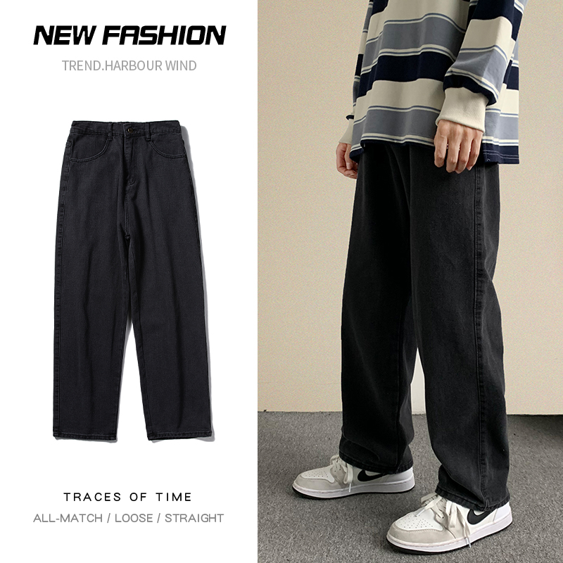 Streetwear Clothing Brand - 새로운 streetwear 헐렁한 청바지 남성 한국