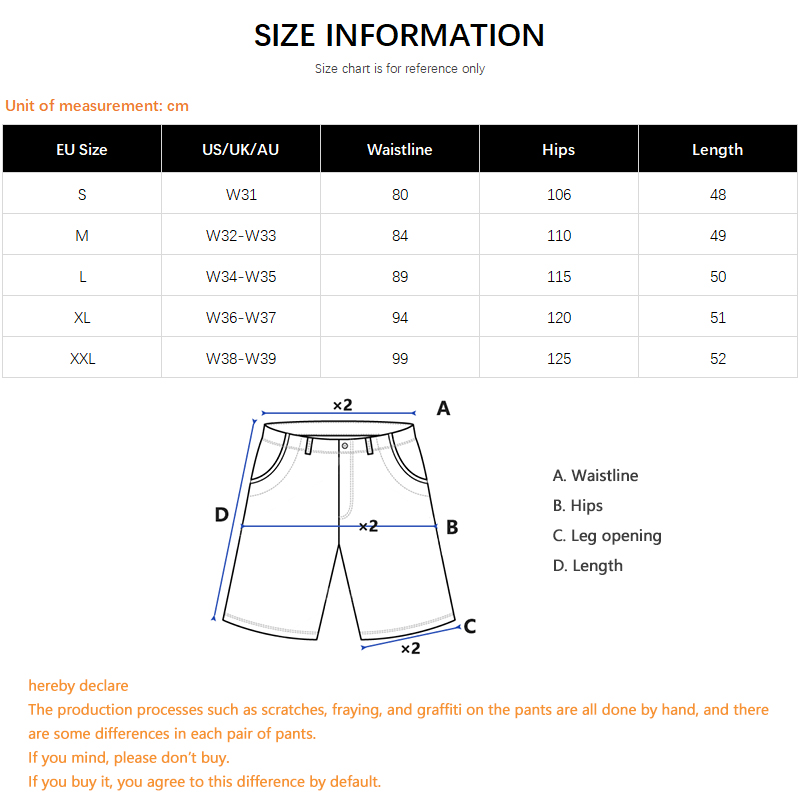 힙합 스트리트웨어 남성 데님 반바지 여름 패션 카키 그 - Streetwear Brand Pants 리뷰 및 가격