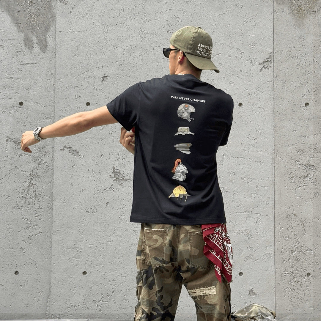 헬멧 진화 역사 미국 트렌드 브랜드 반팔 티셔츠 여름  - Streetwear Brand Trends 리뷰 및 가격