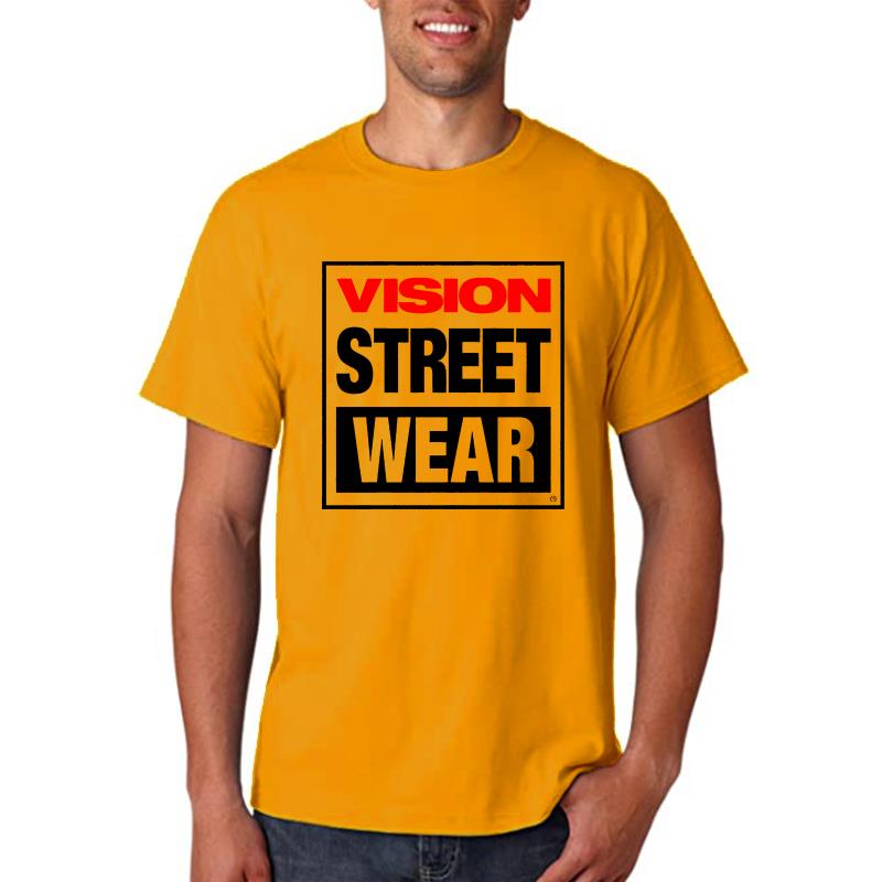 빈티지 스케이트 티셔츠 남성 스트리트웨어 비전 티셔츠  - Vision Streetwear Brand 리뷰 및 가격