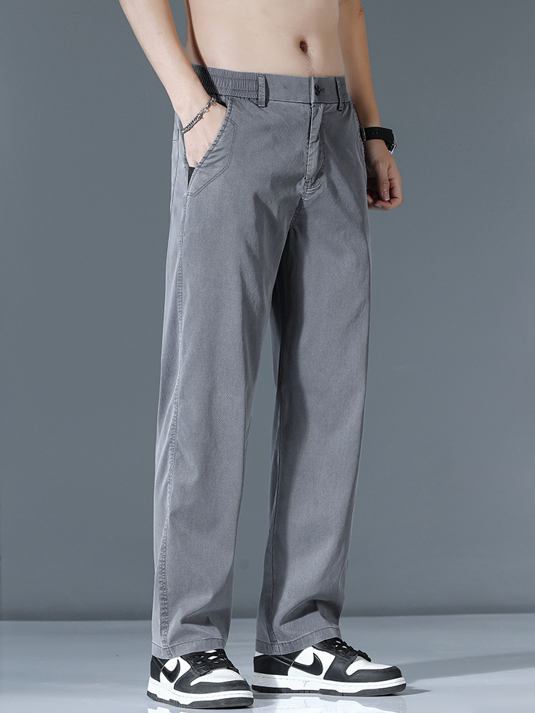 울트라 얇은 리오 셀 패션 느슨한 캐주얼 바지 남성 봄 - Streetwear Brand Pants 리뷰 및 가격