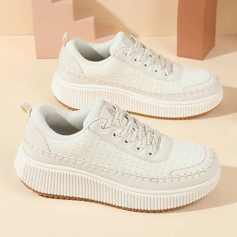 다크 브라운 신발 여성용 플랫 부츠 스니커즈, 럭셔리  - Streetwear Brands In Uk 리뷰 및 가격