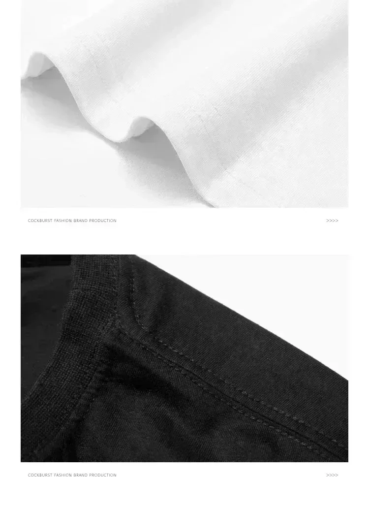 100% 순면 남성용 명품 브랜드 레터 프린트 티셔츠, - Streetwear Clothing Brand 리뷰 및 가격