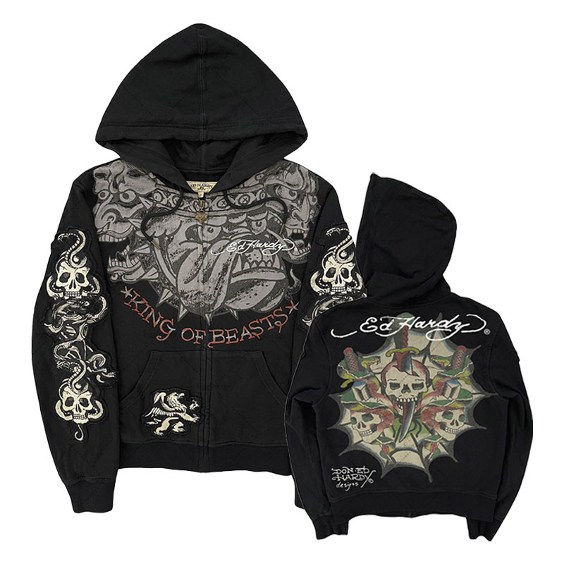 아메리칸 고딕 록 스컬 본스 오버사이즈 후디 Y2K 힙 - Gothic Streetwear Brand 리뷰 및 가격