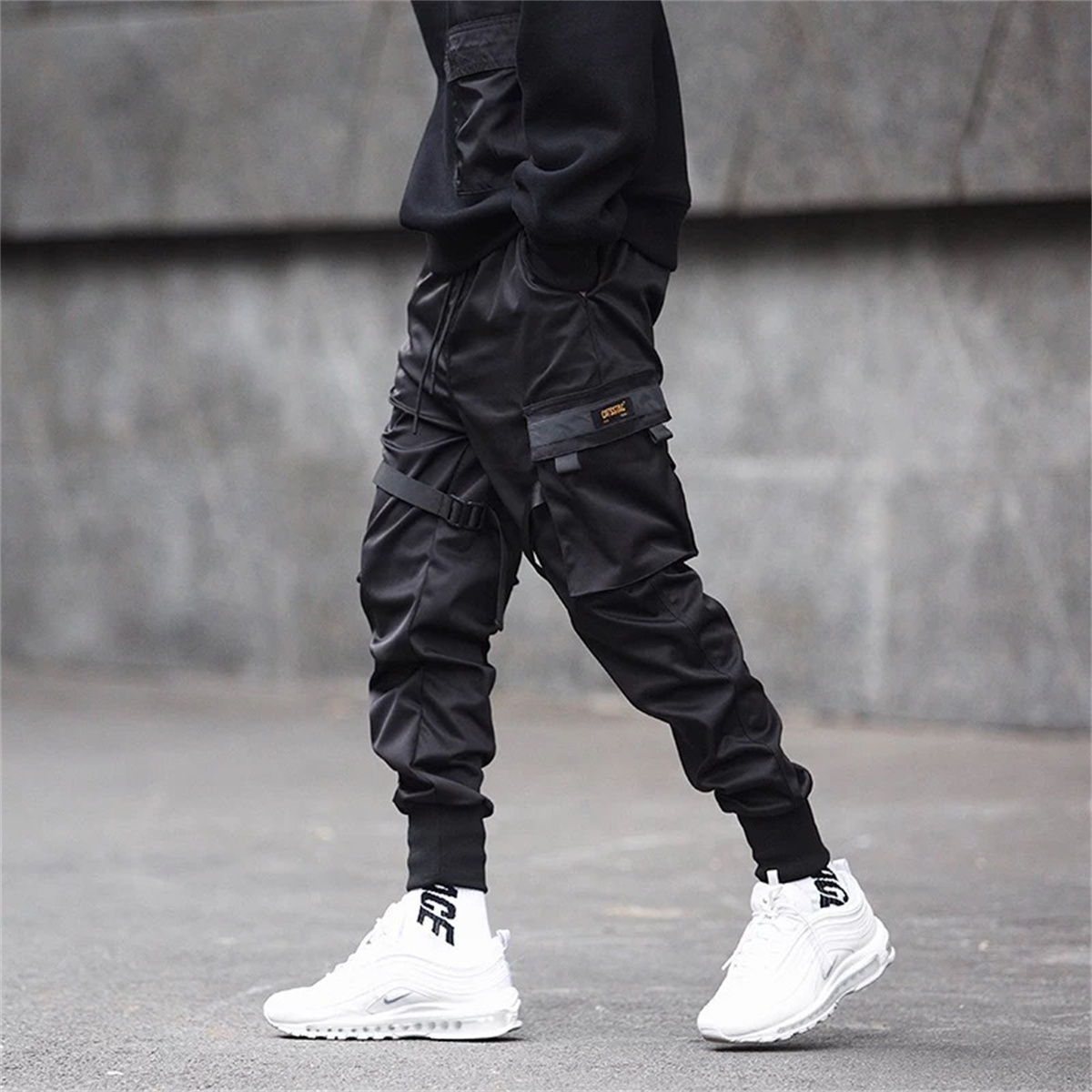 블랙 힙합 카고 바지 여름 다목적 패션 브랜드 바지 패 - Streetwear Brand Pants 리뷰 및 가격