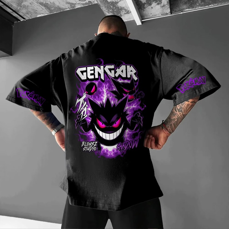 포켓몬 콜라보 프린트 티셔츠 2025 여름 신상 남성  - Streetwear Brand Trends 리뷰 및 가격