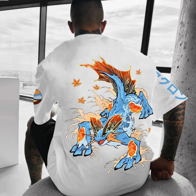 포켓몬 콜라보 프린트 티셔츠 2025 여름 신상 남성  - Streetwear Brand Trends 리뷰 및 가격