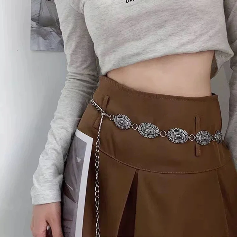 에스닉 스타일 허리 체인 액세서리 보헤미안 다목적 벨트 - Off White Belt 리뷰 및 가격