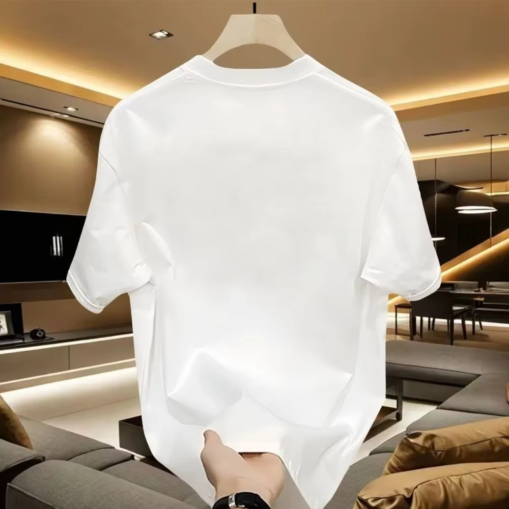 100% 순면 남성용 명품 브랜드 레터 프린트 티셔츠, - Streetwear Clothing Brand 리뷰 및 가격