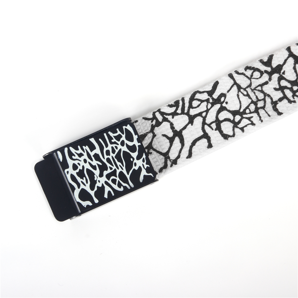 3.8cm 유니섹스 패셔너블 조절 가능한 캐주얼 폴리에 - Off White Belt 리뷰 및 가격
